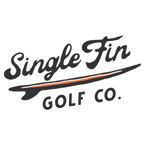 Single Fin Golf logo